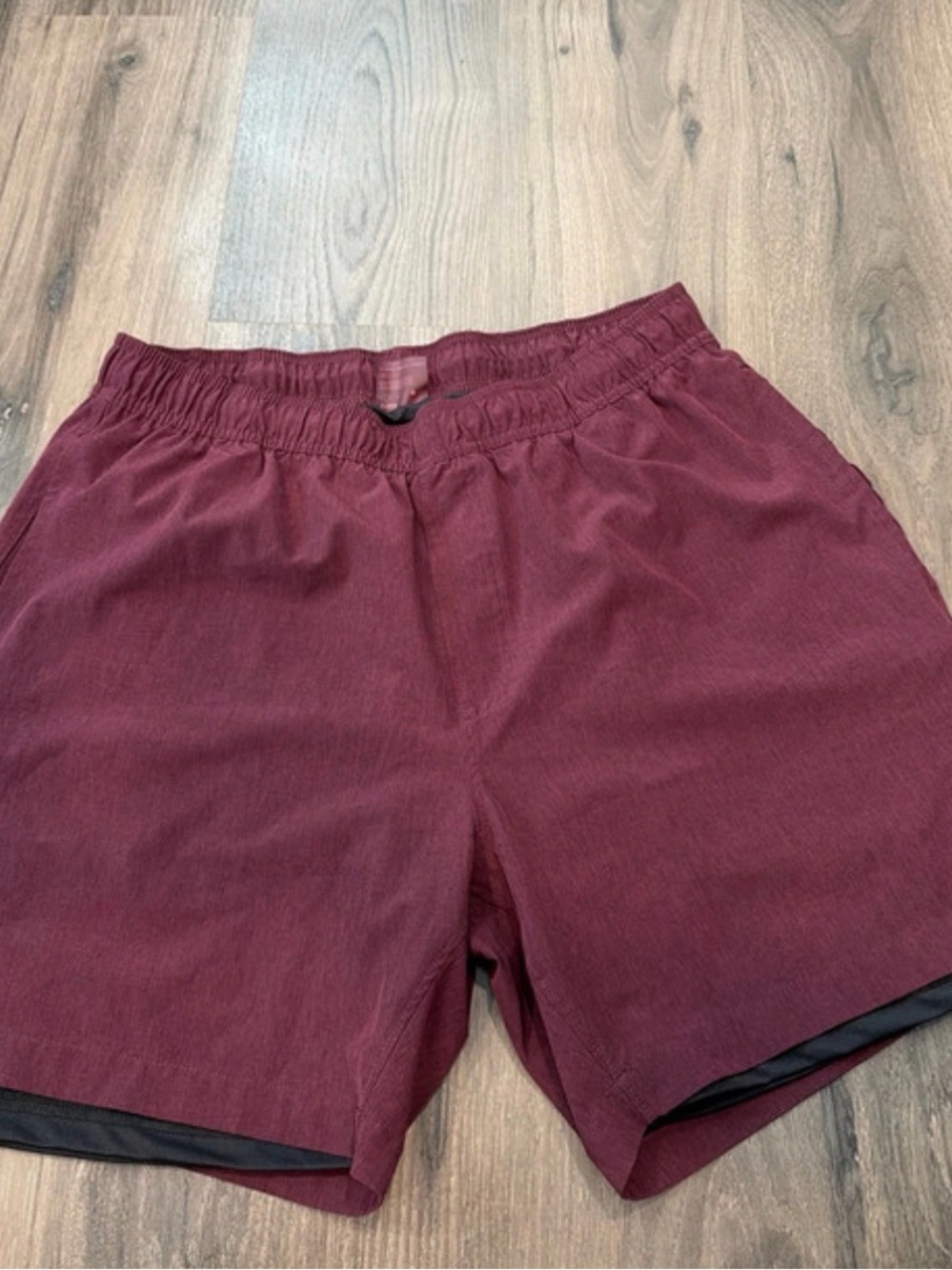 Onia Men's Athletic Shorts in Maroon short
